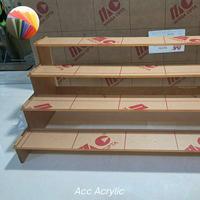 Gambar Display miniatur RAK TANGGA PAJANGAN 4 susun 5mm P 45cm x L 6cm T 20cm - 45x20x24 dari Acc Acrylic undefined 5 Tokopedia
