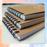 Gambar BUKU SKETSA B7 / BUKU MEMO / MINI NOTES / MINI NOTEBOOK / BUKU SAKU / BUKU NOTE MINI HITAM BLANK - Cokelat dari Veloise.shine undefined 4 Tokopedia