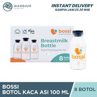 Gambar Bossi Botol Kaca ASI 100 mL isi 8 Botol - Botol Penyimpanan ASI dari Apotekmandjurofficial undefined 1 Tokopedia