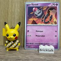 Gambar Kartu Pokemon TCG Spoink sv1a 036/073 C / Grumpig 037/073 U Hantaman Triplet - Spoink dari bricktalk undefined 2 Tokopedia