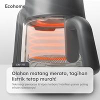 Gambar ECOHOME EAF777 Air Fryer & Dehydrator Fungsi 8 in 1 EAF-777 4.5L Capacity EAF 777 Airfryer Terbaru GARANSI RESMI - Hitam dari Violet Superstore undefined 5 Tokopedia