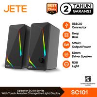 Gambar JETE Speaker Bluetooth SC101 Series Deep Bass Garansi Resmi 2th dari Vertix Gadget Semarang undefined 1 Tokopedia