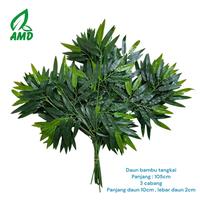 Gambar Daun Bambu Tangkai Sintetis Artificial Premium Ekonomis dari Mr Grass undefined 2 Tokopedia