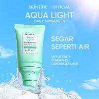 Gambar Skintific Aqua Light Sunscreen Skintific SPF35 PA+++ Skintific Untuk Kulit Sensitif Cocok Untuk Kulit Berjerawat Aman Bagi Ibu Hamil BPOM dari quinkosmetik undefined 1 Tokopedia