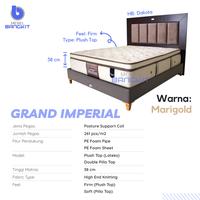 Gambar American Grand Imperial Matras/Set (120/160/180/200) Pillow top/Plush Top - Matras PlushTop, 120x200 dari Mebel Bangkit undefined 2 Tokopedia