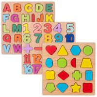 Gambar Mainan Edukasi Motorik Logika 3D Puzzle Anak Kayu Wooden Puzzles Educational Toys Geometry Belajar ALPHABET Huruf Angka Bentuk Hadiah Balita Bayi 1 2 3 4 5 Tahun 20x20 Belajar Pengembangan Keterampilan Motorik Interaktif Kreativitas - Huruf dari Lbagstoremall undefined 3 Tokopedia