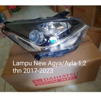 Gambar Lampu depan Baru ORI Agya Ayla 1,2, 2017-22, Head lamp LED, besar dari Nusa Mobil undefined 1 Tokopedia