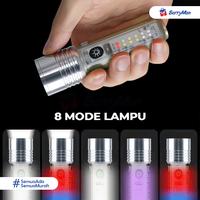 Gambar Lampu Senter Emergency LED Mini SX-502A Transparan Super Terang 8 Mode Glow in The Dark Waterproof Portable - Bubble Wrap dari BerryMan Shop undefined 4 Tokopedia