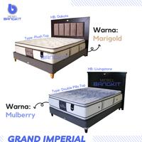 Gambar American Grand Imperial Matras/Set (120/160/180/200) Pillow top/Plush Top - Matras PlushTop, 120x200 dari Mebel Bangkit undefined 3 Tokopedia