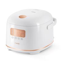 Gambar Mecoo Most Aesthetic Rice Cooker Low Carbo Low Sugar 400 Low Watt 1.5L - MILKY WHITE dari DPRINCE undefined 3 Tokopedia