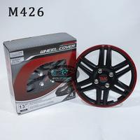 Gambar DOP RODA RING 13 INCH COVER VELG MOBIL R13 WHEELDOP RODA UNIVERSAL WILLDOP - 558N3 dari Sentra Otomart undefined 1 Tokopedia