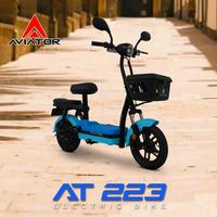 Gambar Sepeda Listrik AVIATOR AT 223 500 Watt Electric E-Bike - Garansi Resmi - Biru dari Maju Hardware Electric Vehicle undefined 2 Tokopedia