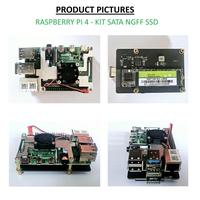 Gambar KIT-2B(256) : Raspberry Pi 4 (4GB RAM) KIT SATA NGFF SSD 256GB - Complete SET SIAP PAKAI dari badank Electronic undefined 4 Tokopedia