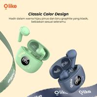 Gambar TWS OLIKE T121 BLUETOOTH 5.3 CLASSICAL WIRELESS EARPHONE 21H PLAYTIME WITH LED POWER DISPLAY dari btgcom undefined 5 Tokopedia