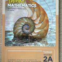 Gambar think! Mathematics New Syllabus Mathematics 8th Edition textbook/workbook Secondary 2A dari White Knight undefined 2 Tokopedia