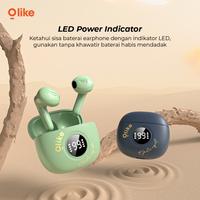 Gambar TWS OLIKE T121 BLUETOOTH 5.3 CLASSICAL WIRELESS EARPHONE 21H PLAYTIME WITH LED POWER DISPLAY dari btgcom undefined 3 Tokopedia