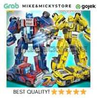 Gambar TRX - 2in1 Mainan Mobil Robot Transformers Bumblebee Optimus Prime Car Lego dari TRX Hobby undefined 3 Tokopedia