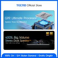 Gambar TECNO SPARK 20 Pro NFC – 12GB+256GB, 108MP+32MP, 6,78" AMOLED FHD+ 120 - Moonlit Black dari TECNO Indonesia Shop undefined 3 Tokopedia