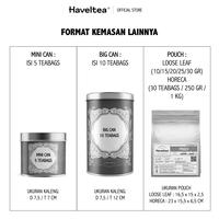 Gambar ASANA BLEU | Big Tin | Haveltea | Tisane Kembang Telang & Jahe Herbal dari HAVELTEA undefined 5 Tokopedia