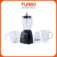 Gambar TURBO New Blender Plastik 4in1 Lengkap Set EHM-8035 dari Home Electro undefined 2 Tokopedia