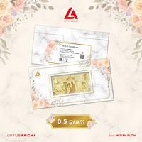 Gambar Lotus Archi Paper Gold Gift Series - 0.5 gr - GSLAPHB01-BABY dari Lotus Archi Gold undefined 4 Tokopedia