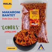 Gambar Makaroni bantet 1kg GONDES Makaroni pedas daun jeruk - 250 gram dari Afaru Food undefined 1 Tokopedia