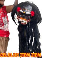 Gambar TOPENG CELULUK/TAPEL CELULUK/TOPENG LEAK/LEAK BALI/CELULUK BALI/HANTU dari bali miho undefined 5 Tokopedia