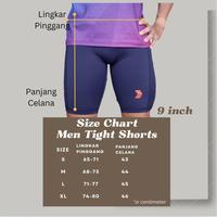 Gambar RIVAL Pro Running Short Tights Men 9 inch - Black, XL dari RivalActive undefined 5 Tokopedia