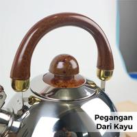 Gambar Teko Siul Bunyi Q2 Kapasitas 2,5 Liter - Whistling Kettle Stainless Steel dari Rumahgrosirmalang undefined 4 Tokopedia