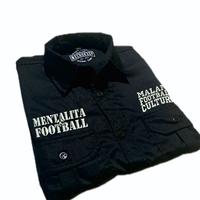 Gambar KEMEJA WORKSHIRT MALANG FOOTBALL CULTURE BELAKANG EST 1987 BORDIR KOMPUTER - Hitam, M dari JAMXAURA CLOTHING undefined 3 Tokopedia