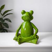 Gambar Patung Petapa Katak Meditasi Kermit the Frog Dekorasi dengan Sentuhan Zen di Rumah dan Taman Petapa dari IR-JKTStore undefined 4 Tokopedia