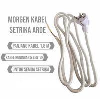 Gambar MORGEN Kabel setrika arde / kabel gosokan arde isi 2 serabut Standard SNI dari OborBaru undefined 2 Tokopedia