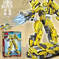 Gambar TRX - 2in1 Mainan Mobil Robot Transformers Bumblebee Optimus Prime Car Lego dari TRX Hobby undefined 5 Tokopedia