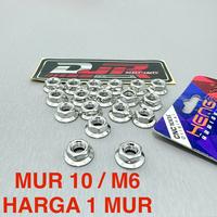 Gambar MUR 10 M6 PROBOLT STAINLESS model SLASH GLOSSY original HENG THAILAND dari DJRRACING undefined 1 Tokopedia