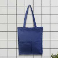Gambar Totebag Cowo kanvas polos laki laki kapasitas besar Untuk Kerja kuliah dan sekolah Pakai Resleting Custom Sablon - Hitam, polos dari carravellebag undefined 3 Tokopedia
