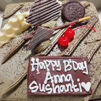Gambar Double Chocolate Blackforest Birthday Cake - Kue Ulang Tahun - 11 dari Vanina Olshop undefined 2 Tokopedia