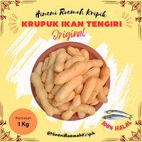 Gambar Amplang tengiri/krupuk ikan tengiri Gurih dan renyah - bulat dari Hineni Roemah Kripik Surabaya undefined 1 Tokopedia