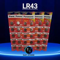 Gambar Baterai Panasonic LR43 186 AG12 Original Alkaline Battery 1,5V / Batrai LR43 Original Panasonic dari Eazy.Store05 undefined 2 Tokopedia