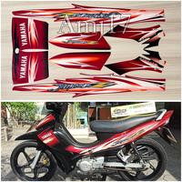 Gambar Stiker striping Jupiter Z burhan 2007 hitam merah dari Ajm17 undefined 1 Tokopedia