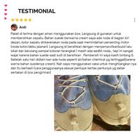Gambar Pembersih Sepatu Tas Suede, Suede lotion , bonus sikat suede dari rejeki.amin undefined 5 Tokopedia
