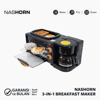 Gambar Coffee Co. X NASHORN 3-in-1 Breakfast Coffee Maker dari ALPHA ID. undefined 1 Tokopedia