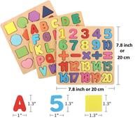 Gambar Mainan Edukasi Anak Bayi Balita Puzzle 3D Kayu Angka Huruf Bentuk Motorik Logika Geometri Alphabet Datar Wooden Puzzle 3D Hadiah 1 2 3 4 5 6 Tahun Alat Belajar Pengembangan Keterampilan Motorik Interaktif Kreativitas Educational Toys - Angka dari Lbagstoremall undefined 3 Tokopedia