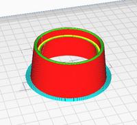 Gambar Dosing Funnel for 1 Cup Moka Pot Bialetti Moka Express Aksesoris- Z3D - Putih dari Zero 3D Printer undefined 3 Tokopedia