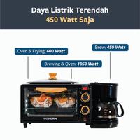 Gambar Coffee Co. X NASHORN 3-in-1 Breakfast Coffee Maker dari ALPHA ID. undefined 2 Tokopedia