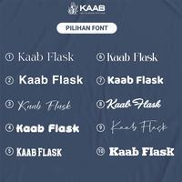 Gambar Kaabflask - Additional Engraved (personalisasi grafir nama) dari Kaab Indonesia undefined 2 Tokopedia
