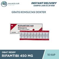 Gambar Rifamtibi 450 mg 10 Kaplet / Antibiotik dari Apotekmandjurofficial undefined 1 Tokopedia