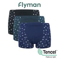 Gambar Flyman Celana Dalam Pria Boxer Tencel 3 pcs FM 3167 - M dari aheng market undefined 1 Tokopedia