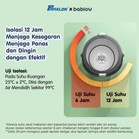 Gambar 【Termos Tahan Panas 24 Jam】Parklon x Bablov Kotak Makan Portable Isolasi Termal Stainless Steel 316 (2 Tingkat) 1600ml | Tempat Makan Tahan Bocor | Stainless Steel Lunch Box - Green 2 Tingkat dari Parklon Store undefined 4 Tokopedia