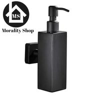Gambar Tempat Sabun Cair 350ml Kotak B35 - Dispenser Soap Hitam Stainless 304 dari Morality Shopping undefined 1 Tokopedia