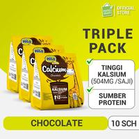 Gambar Triple Pack: HiLo School Chocolate 10 Sachet - Susu Tinggi Kalsium dari Nutrimart Store undefined 1 Tokopedia